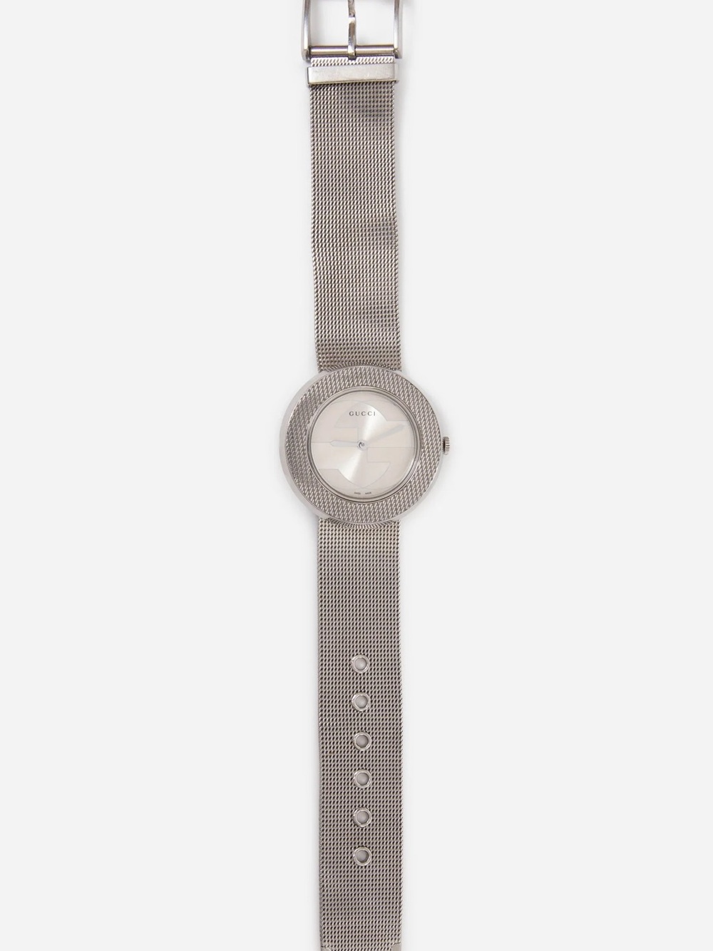 Gucci Stainless Steel 36mm U-Play Mesh Quartz Watch